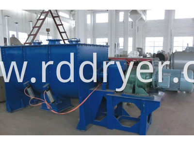 2000L Mild Steel Dry Powder Ribbon Blender for Fertilizer Mixing